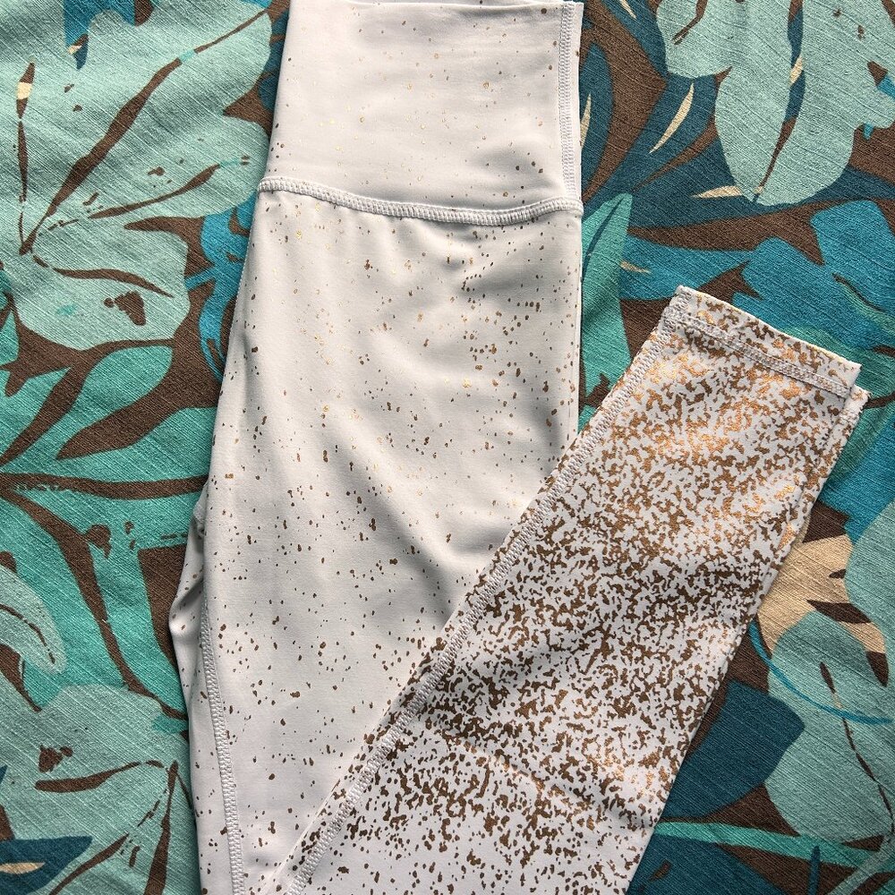 Buffbunny Rosé Legging in Rose Gold size Medium